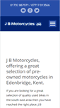 Mobile Screenshot of jb-motorcycles.co.uk
